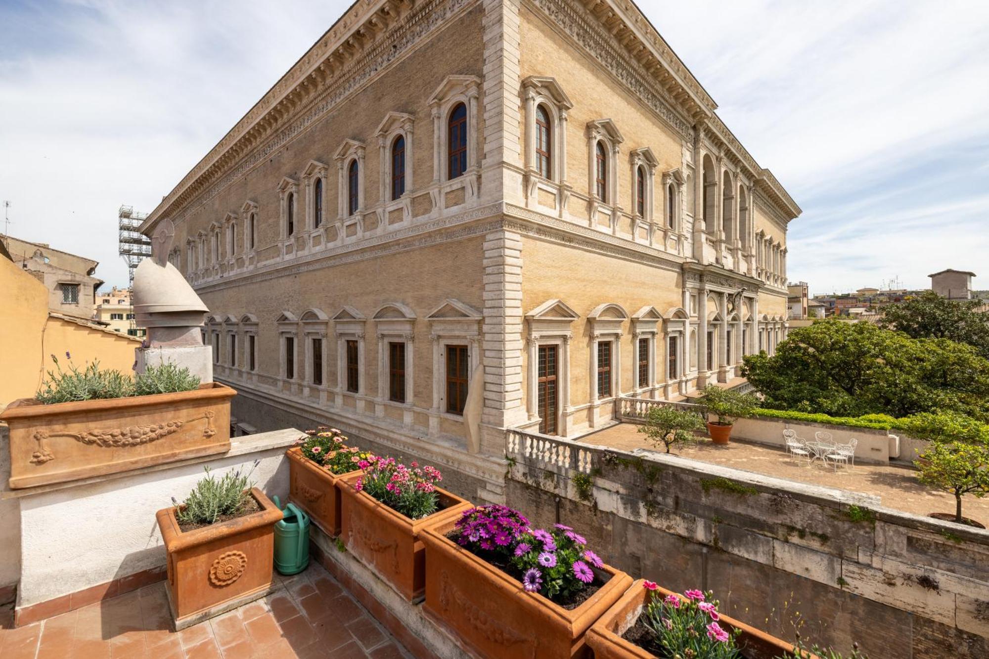 Апартаменти Farnesi Terrace Penthouse Рим Екстер'єр фото